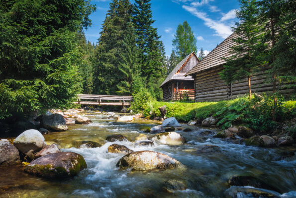 Zuberec is a village in northern Slovakia and a popular tourist center at the foothills of the Western Tatras.