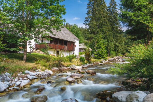 Zuberec is a village in northern Slovakia and a popular tourist center at the foothills of the Western Tatras.