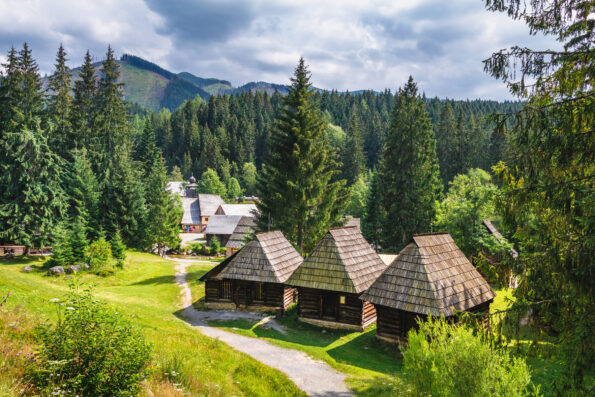 Zuberec is a village in northern Slovakia and a popular tourist center at the foothills of the Western Tatras.
